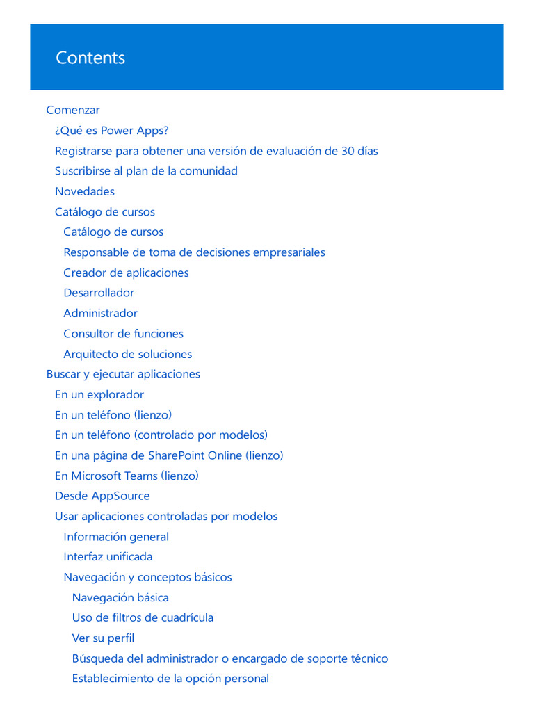 Manual de Power Apps | PDF