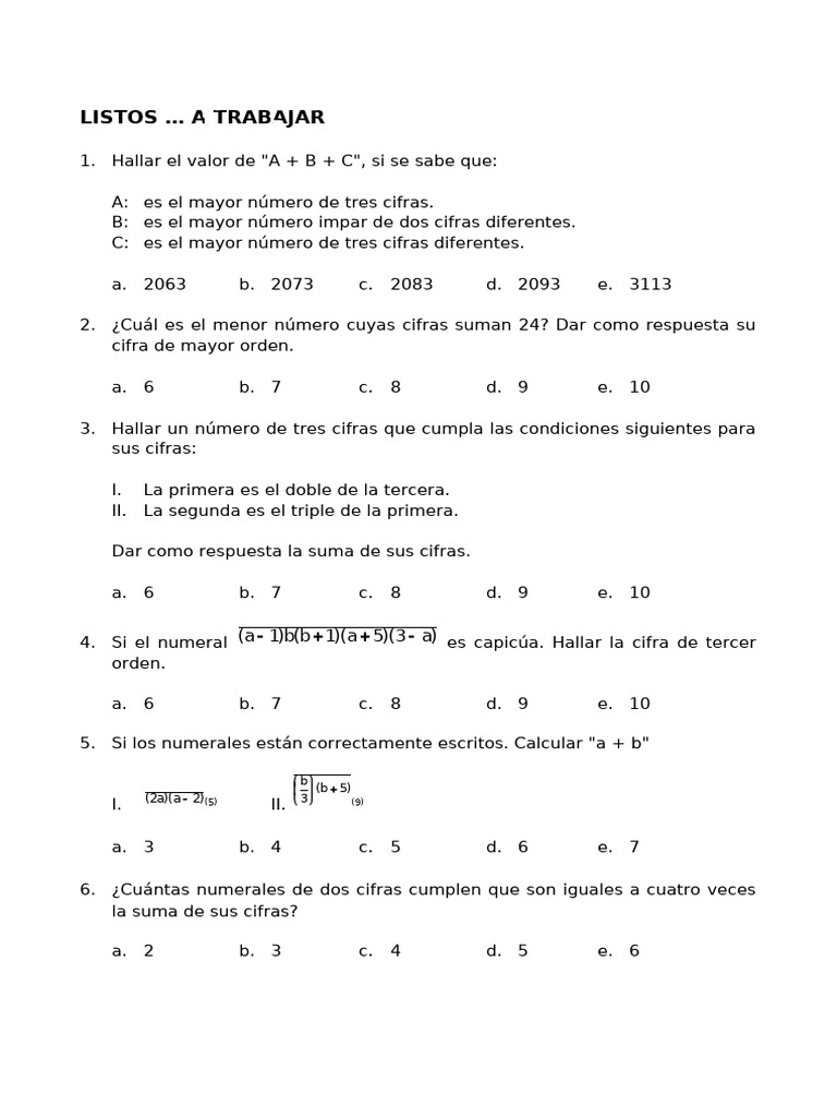 Repaso-de-Sistemas-de-Numeración-para-Sexto-de-Primaria | PDF