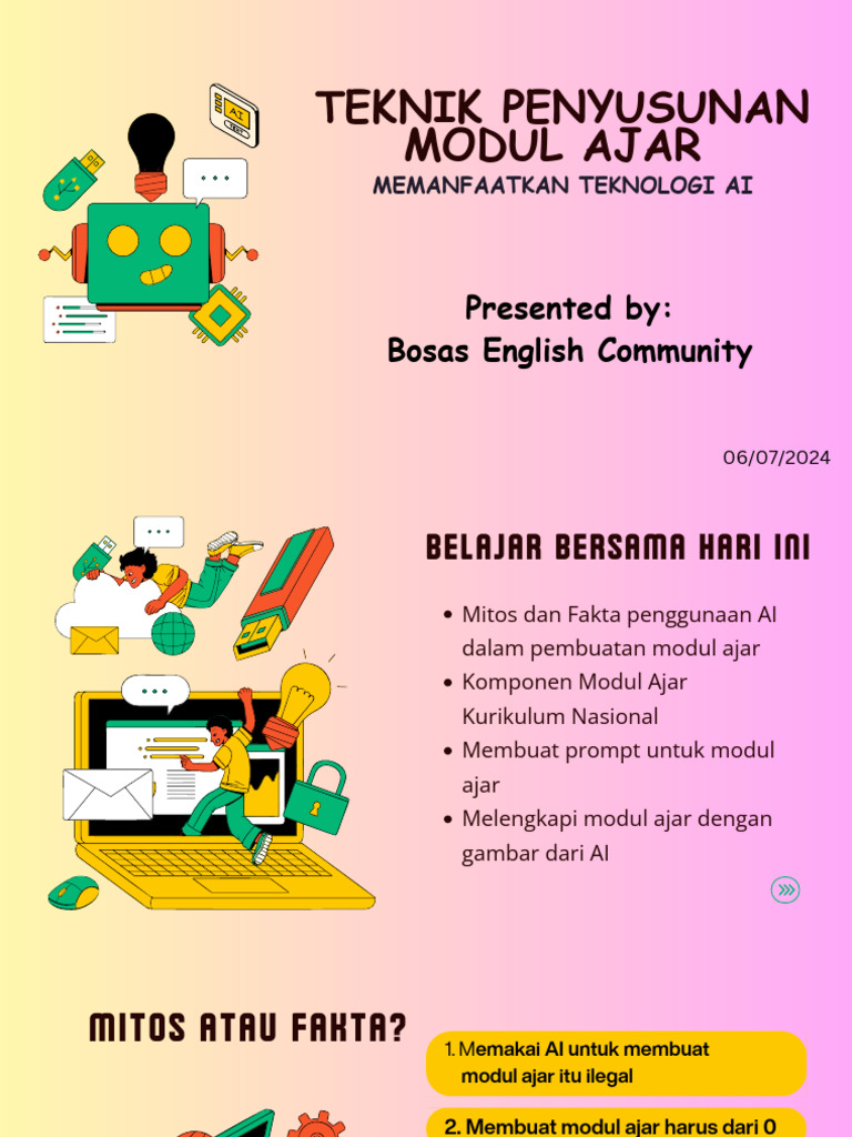 Skill Penulisan Modul yang Lebih Menarik! Bahasa Komunikatif dalam Modul