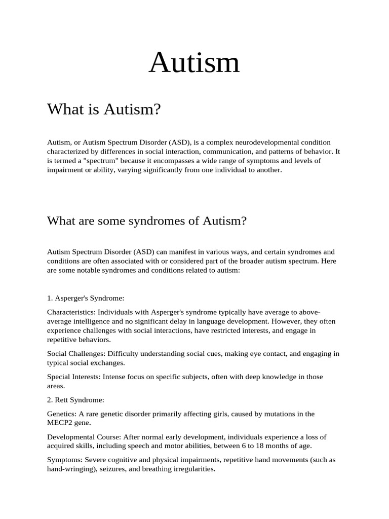 Autism1 Final | PDF