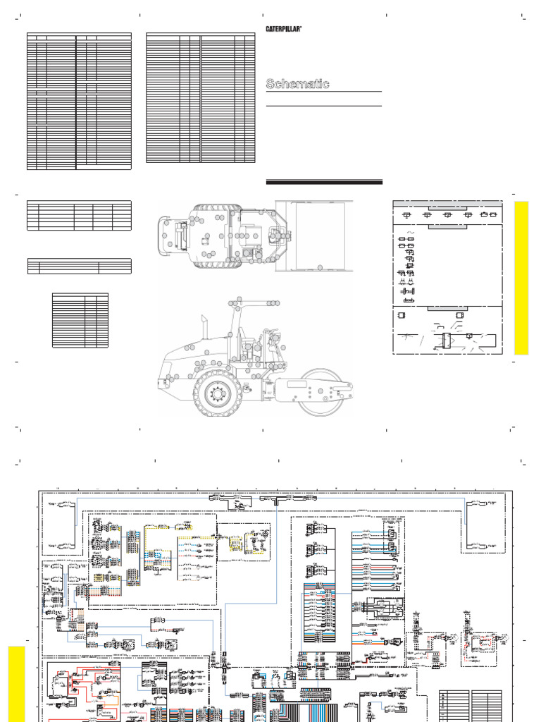 CP-533E/CS-533E Vibratory Compactor Electrical System: Machine Harness ...