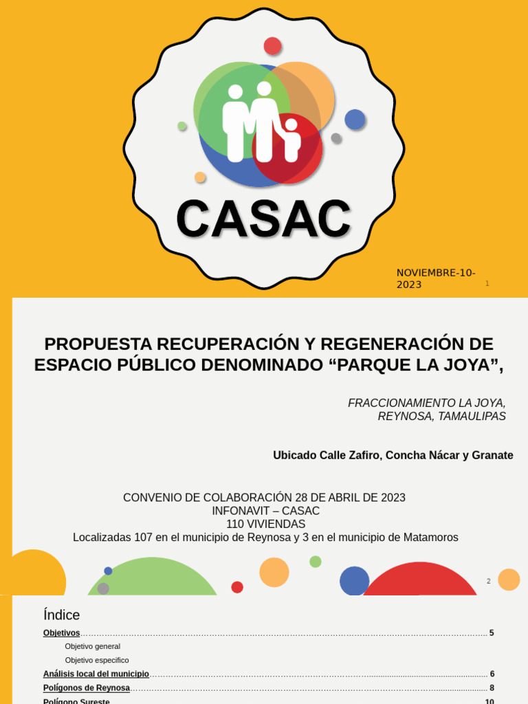 10-NOV-2023 Revision Casac Parque La Joya | PDF