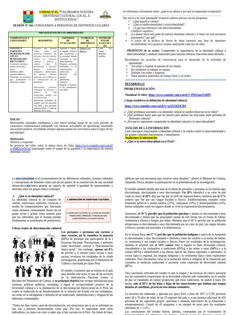 Ficha 4 - Quinto | PDF
