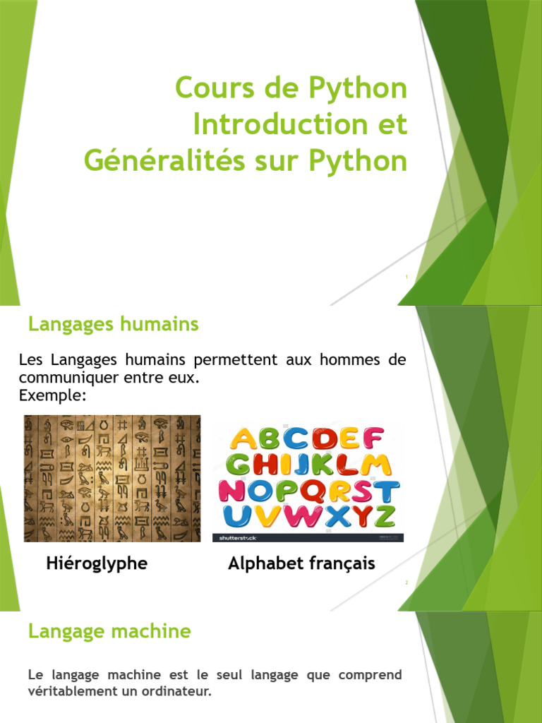 Introduction à Python pour débutants | PDF