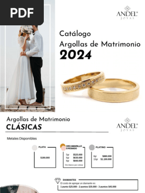 Argollas de Matrimonio 2024 1 PDF