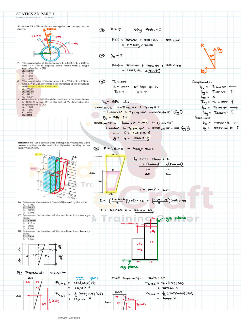 Statics 2d And 3d Pdf