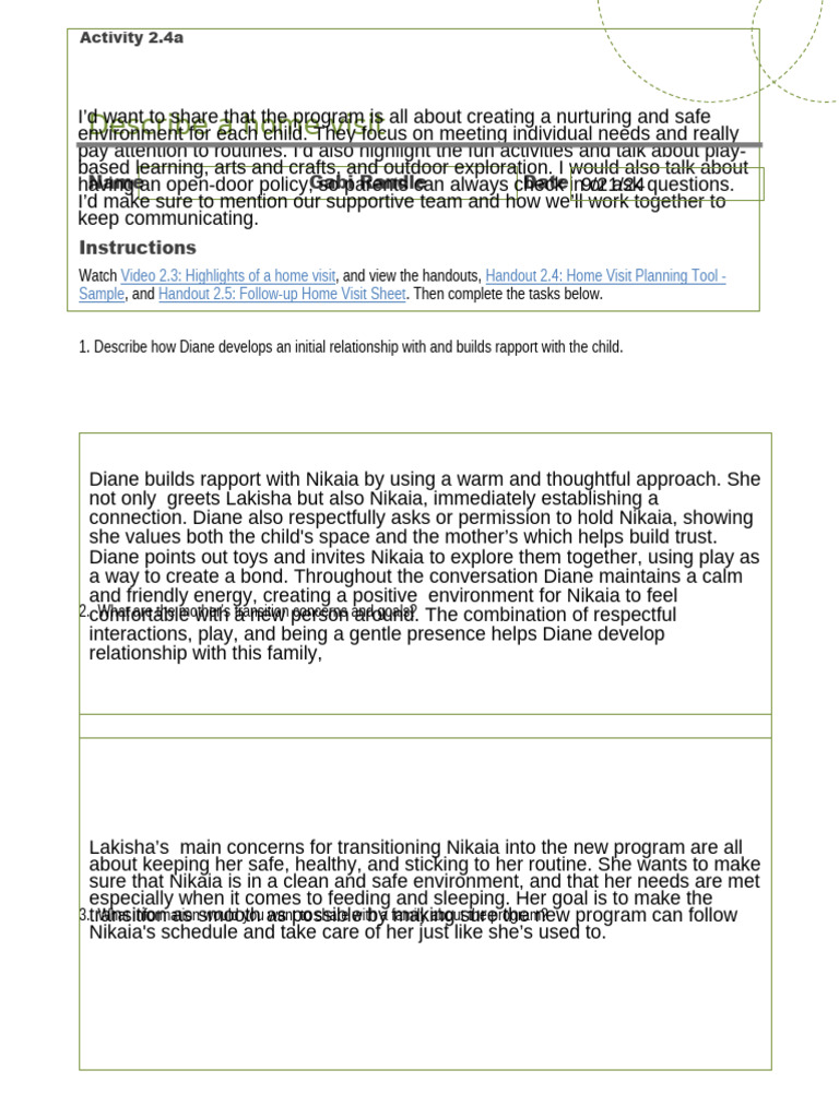 Weekly Learning Activity 2 | PDF