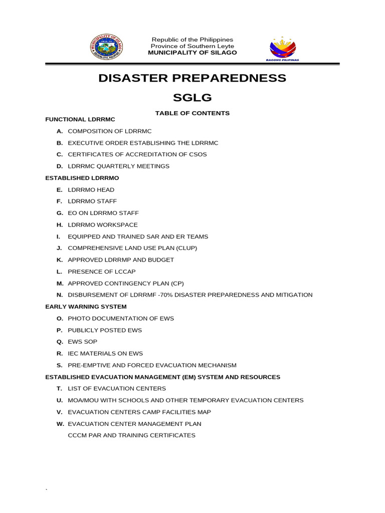 SGLG Table of Contents | PDF