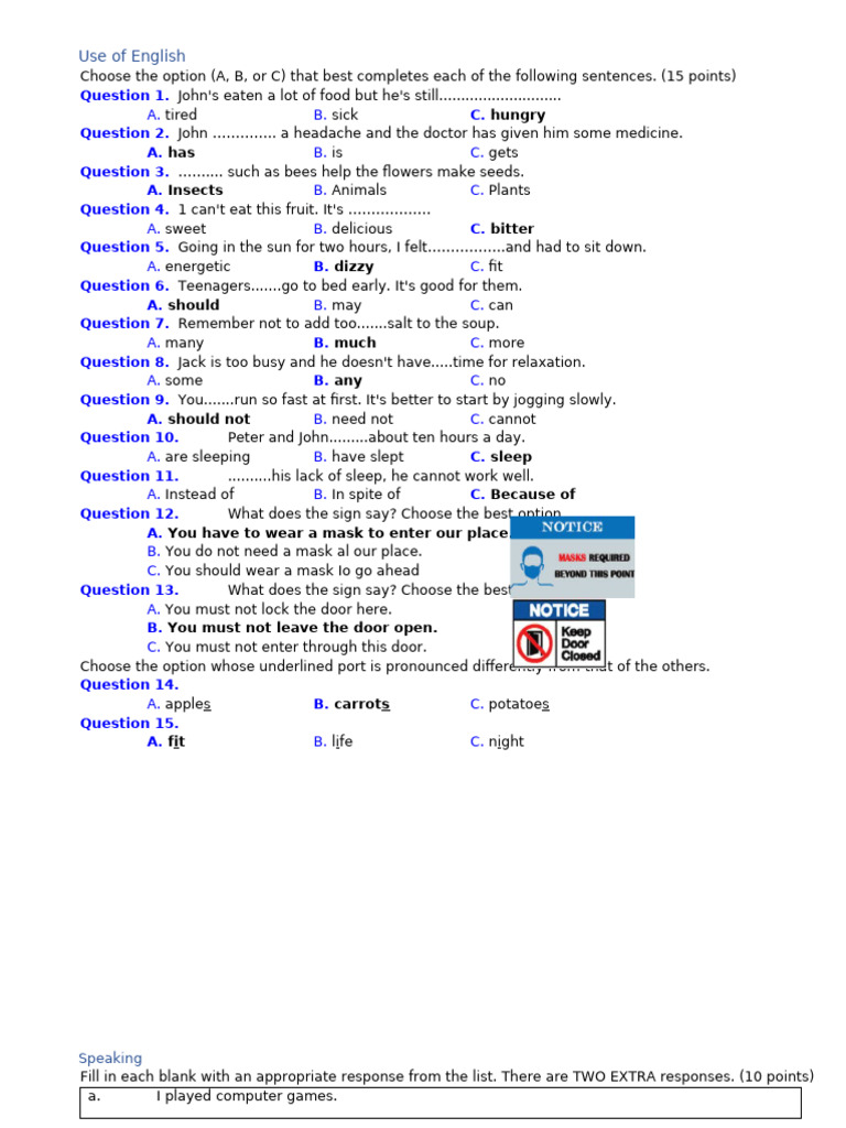 Test 3 - E7 | PDF