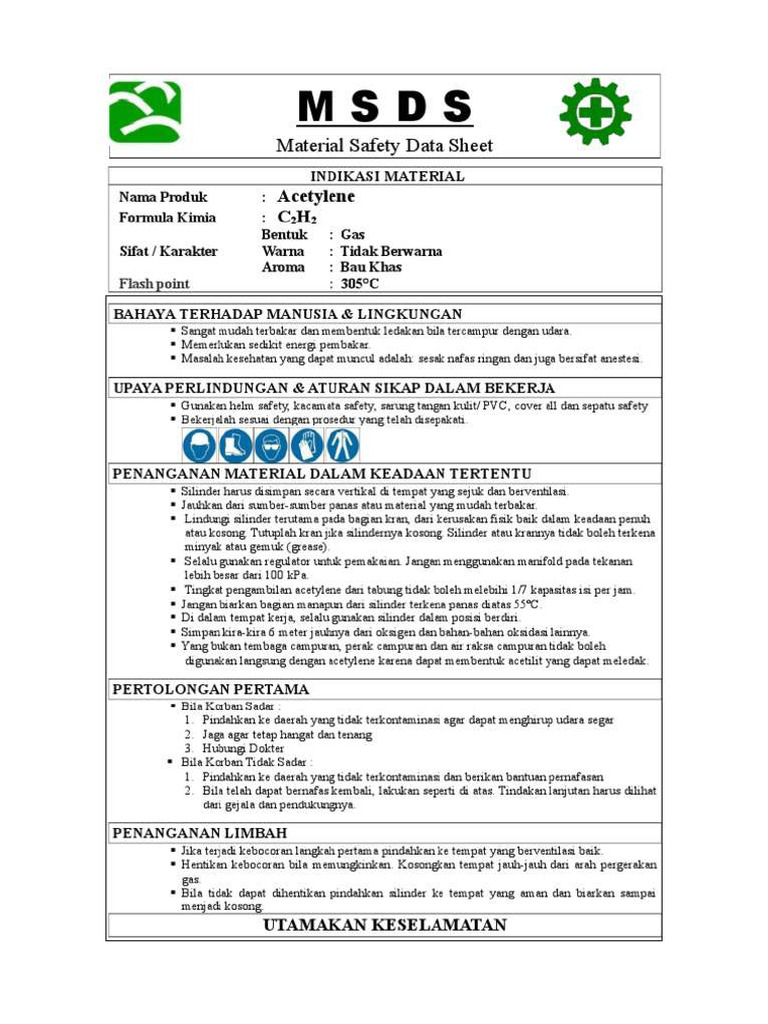 Contoh Msds | PDF