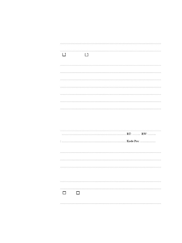Format biodata diri pddikti pdf
