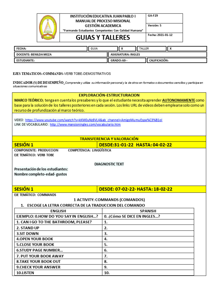 Guia | PDF