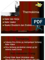 Thermokimia Dan Laju Reaksi