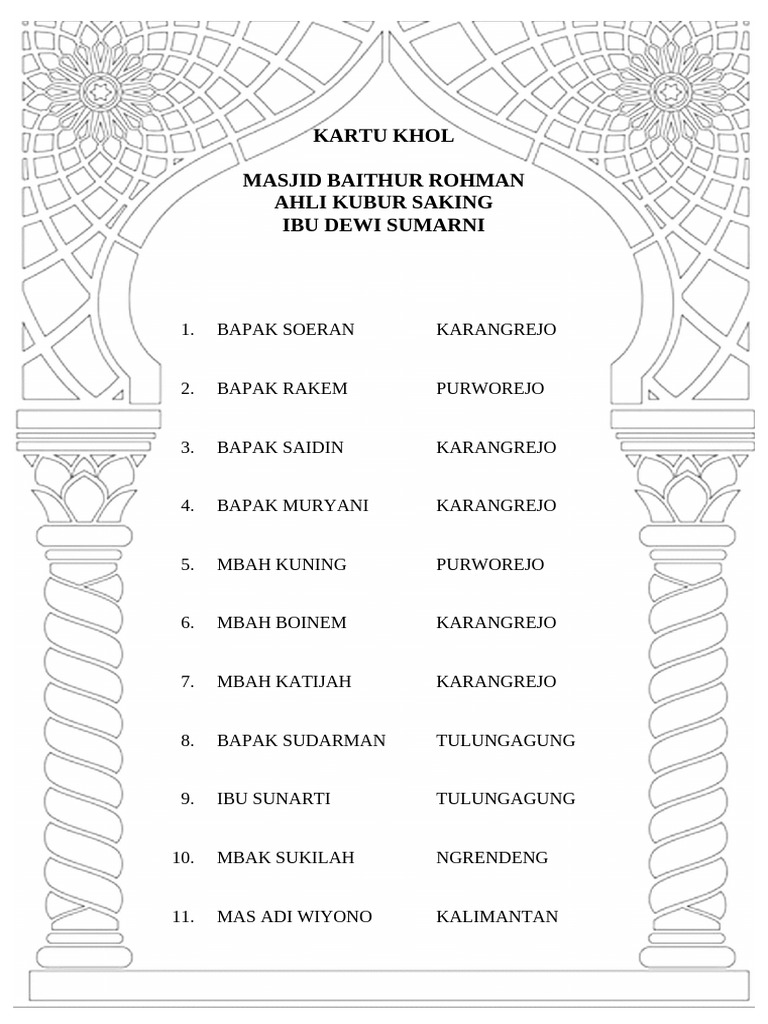 Kartu Khol | PDF