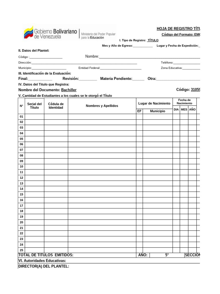 187 Hoja De Registr PDF