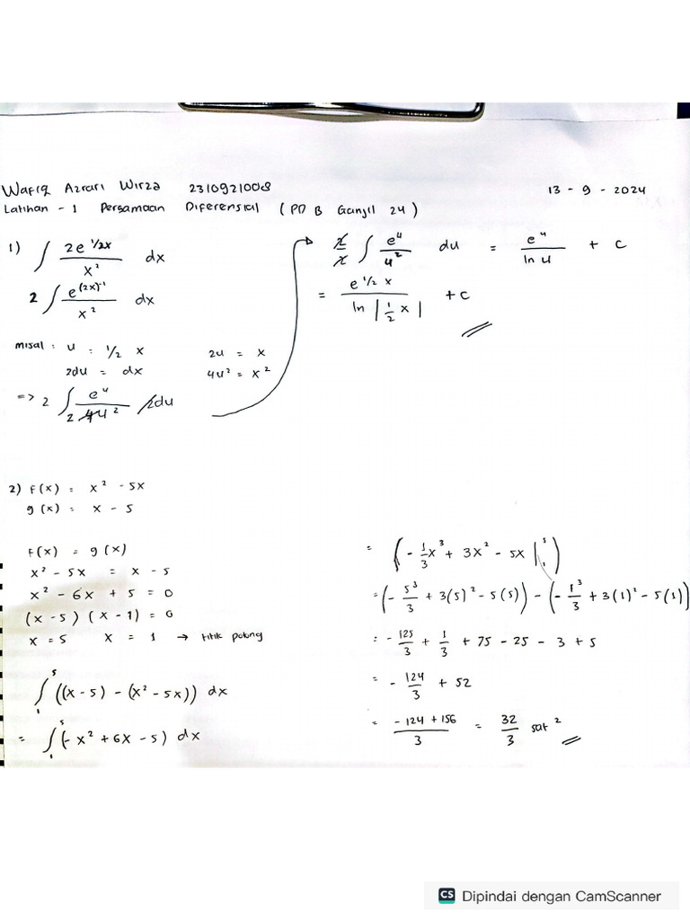 Latihan 1 | PDF