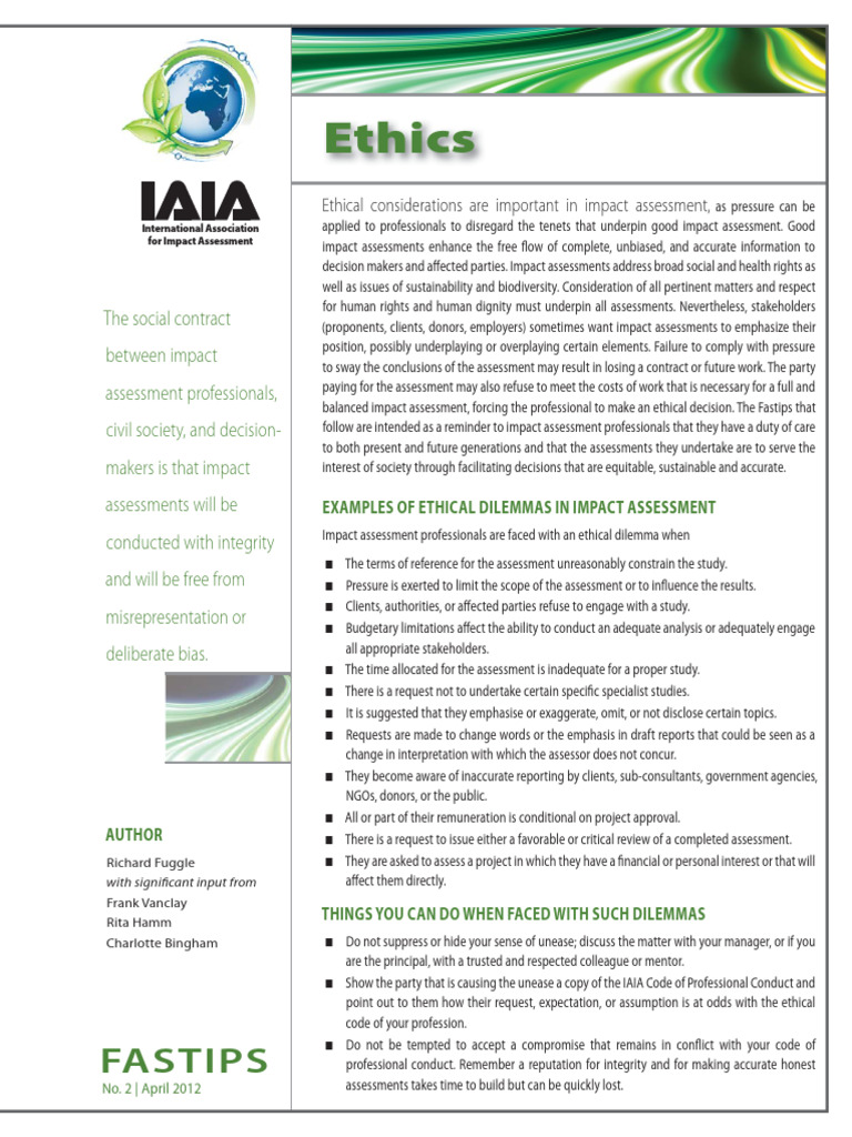 Fastips - 2 Ethics | PDF