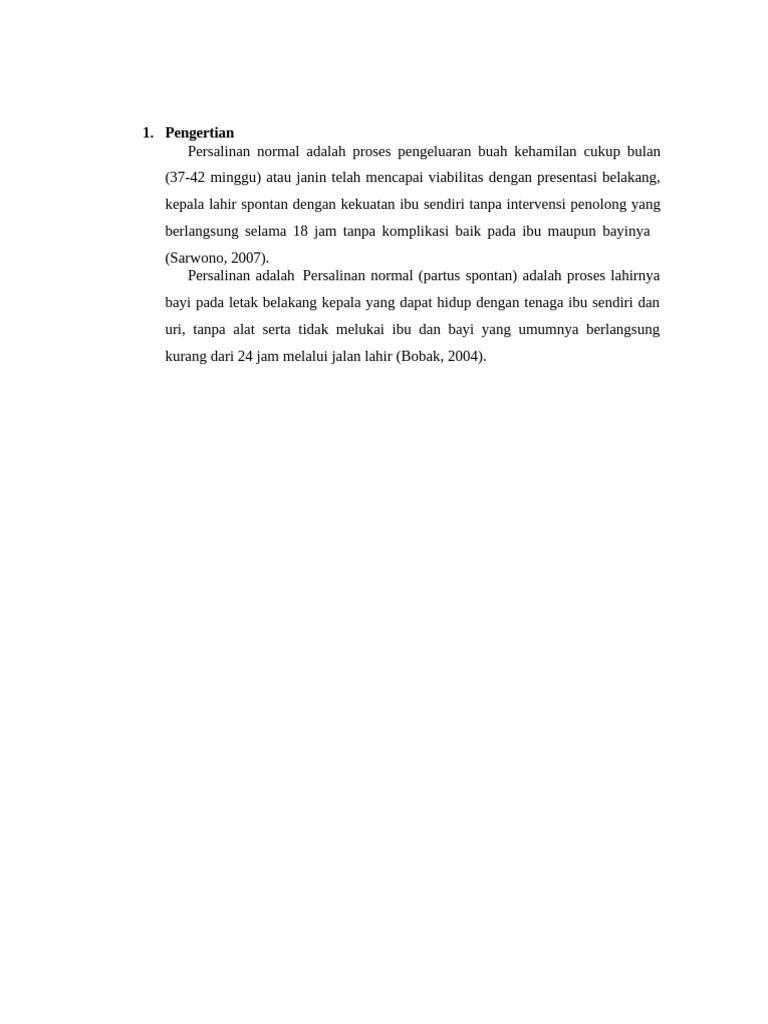LP Intranatal | PDF