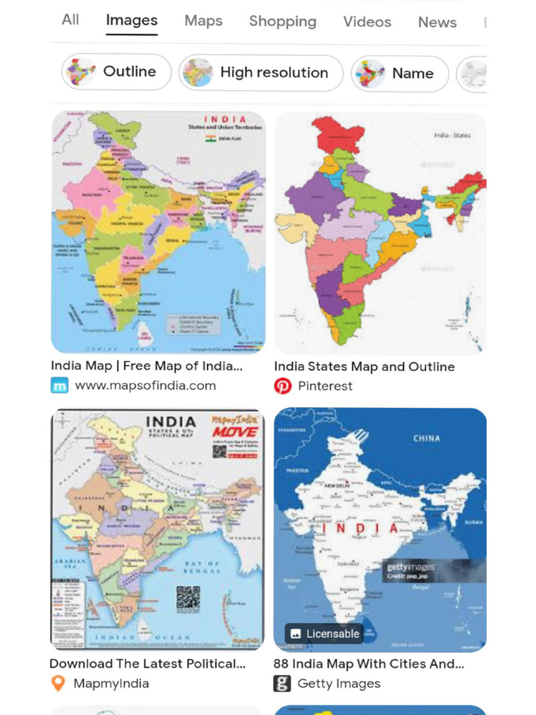 Different Types of Map | PDF