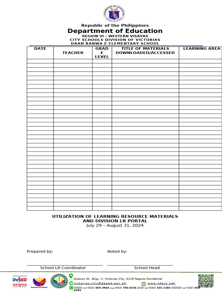 Utilization of LR Materials in Education | PDF | Social Science