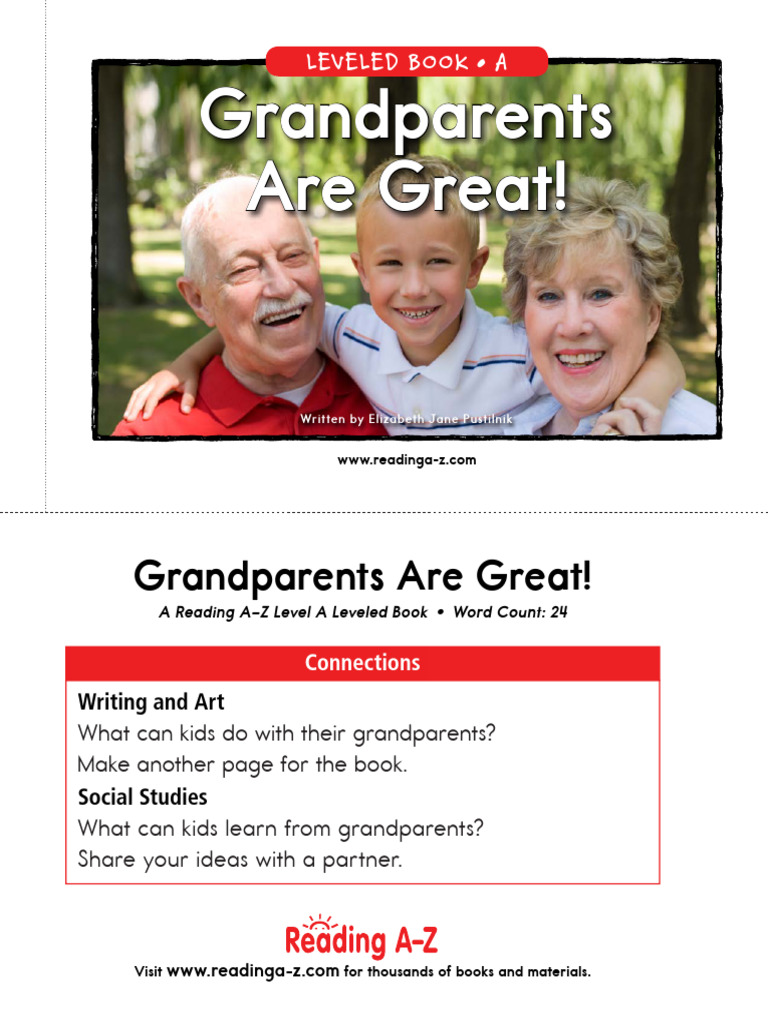 Grandparents Are Great Pdf