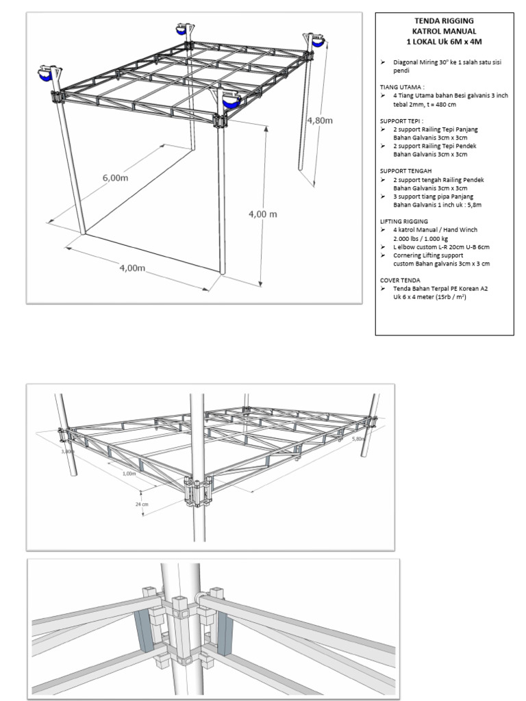 Tenda Rigging RT 01 MPP | PDF