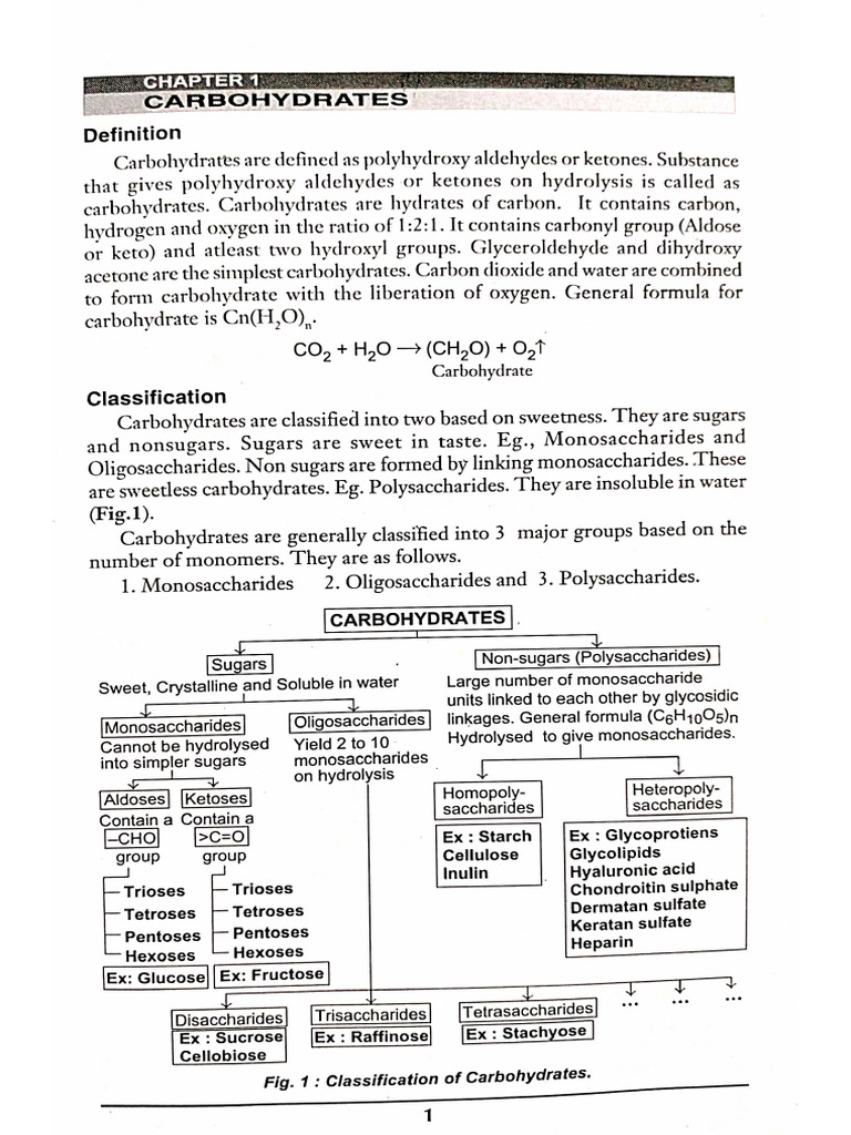 Carbohydrates | PDF