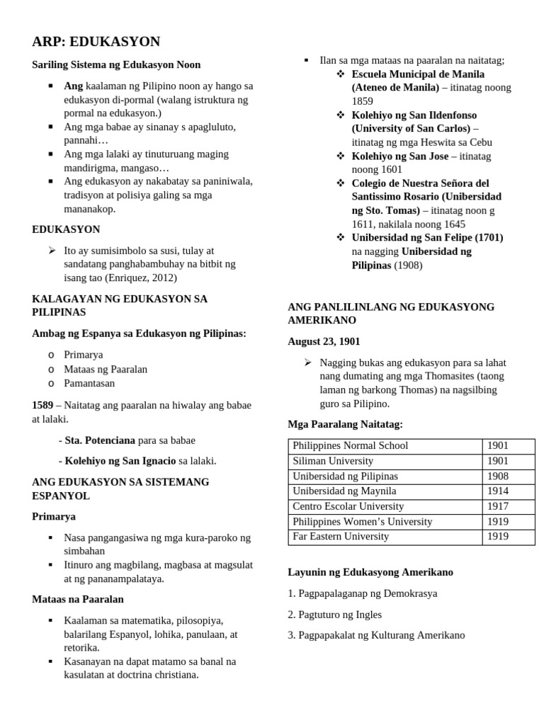 Arp Readings | PDF