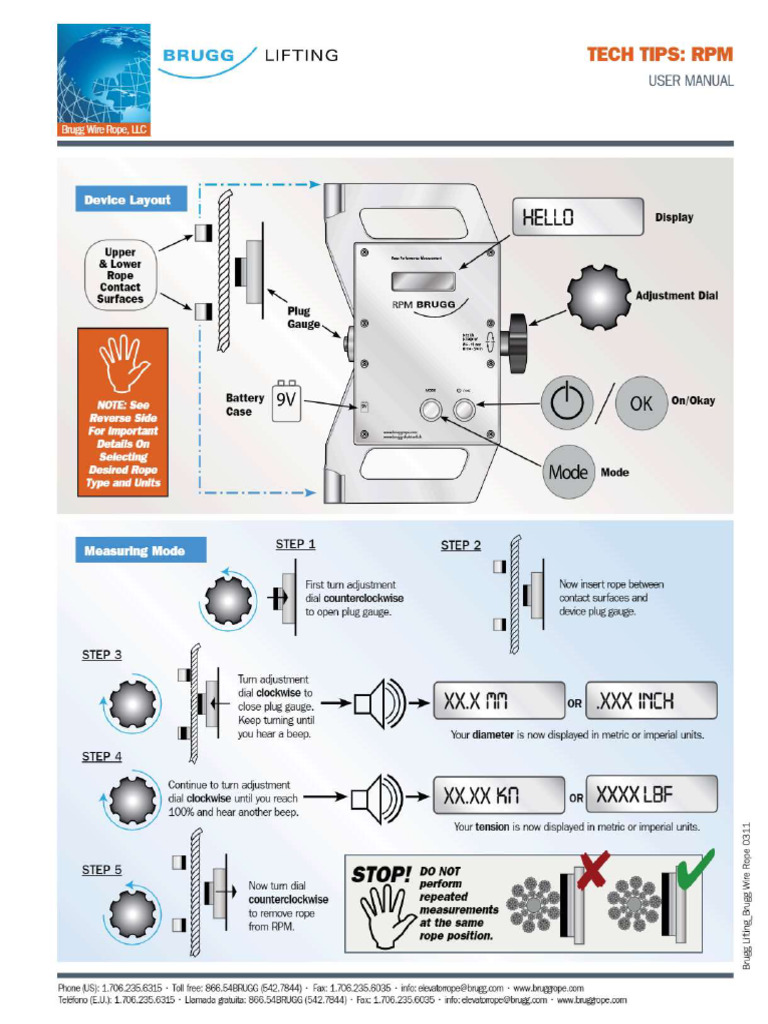 Brugg RPM Manual | PDF