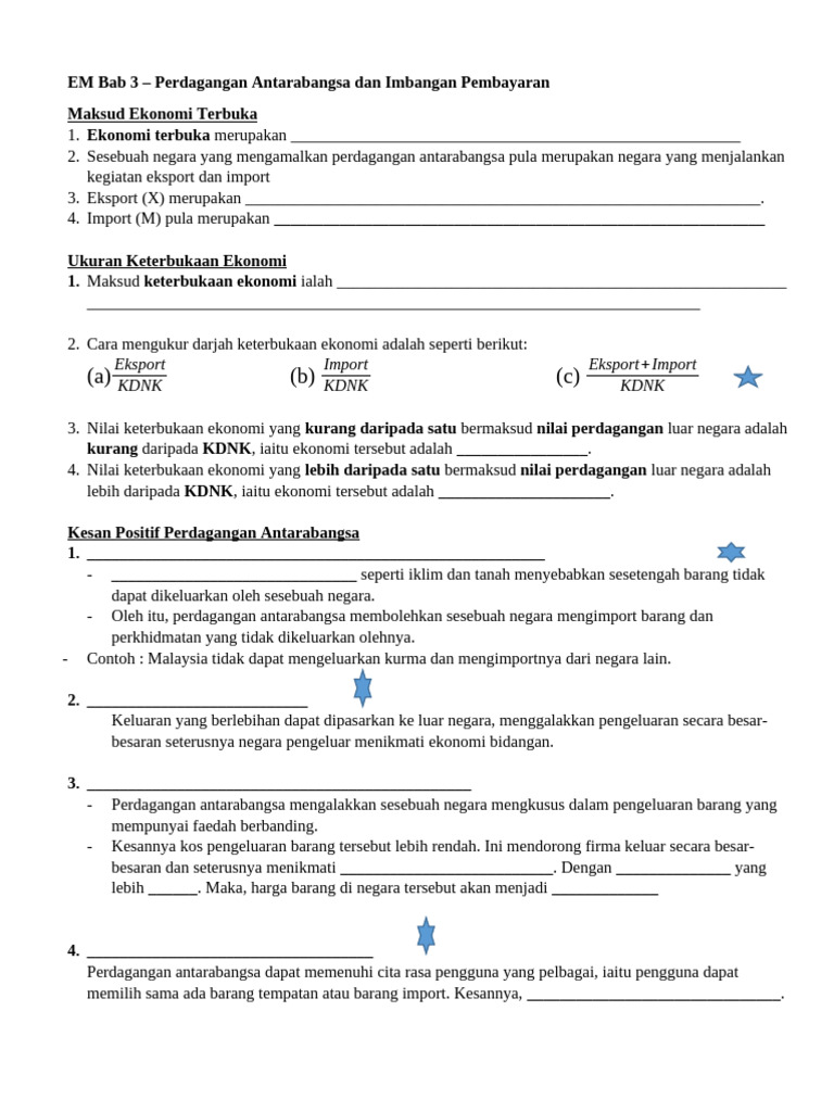 EM - Nota Bab 3 (Pelajar) Edited 2020 | PDF