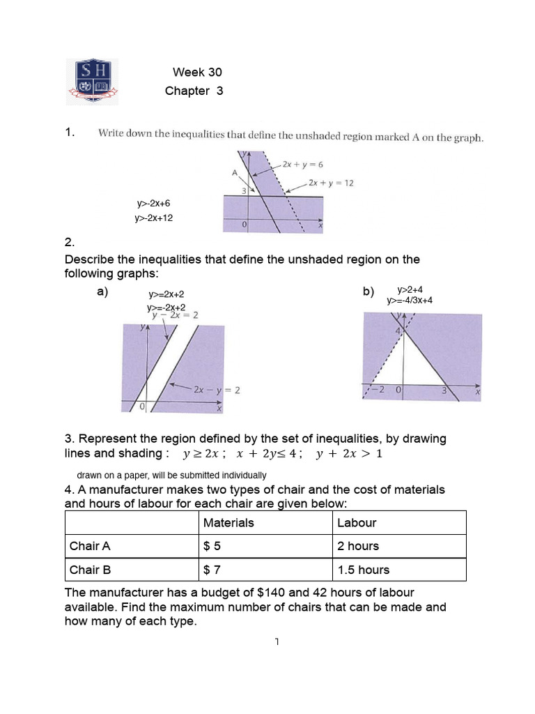 Further Pure HW 2.30 | PDF