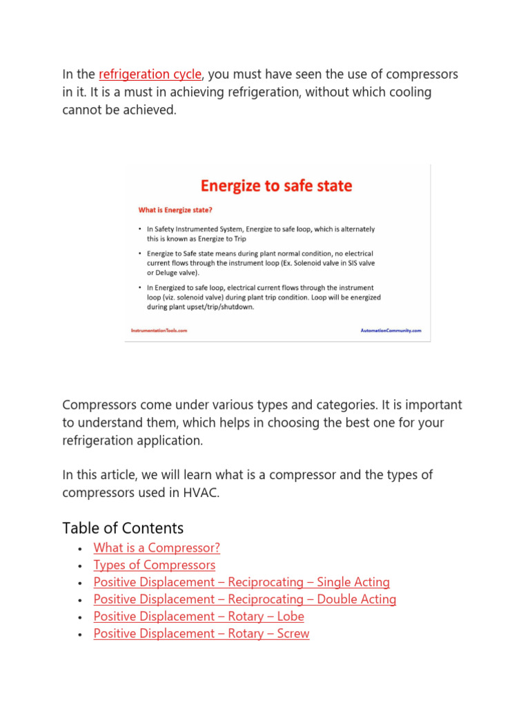 All About Compressors Pdf