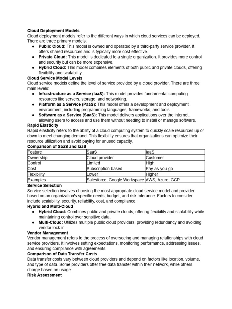 Understanding Cloud Deployment Models | PDF | Cloud Computing | Business