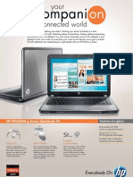 HP PAVILION G Series Notebook PC: Bring It On Get in Touch Connect To Your Senses