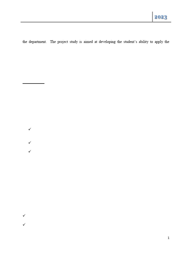 Final Year Project Guidelines 2023 | PDF | Apa Style | World Wide Web