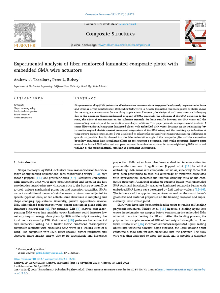 Experimental Analysis of Fiber-Reinforced Laminated Composite Plates | PDF