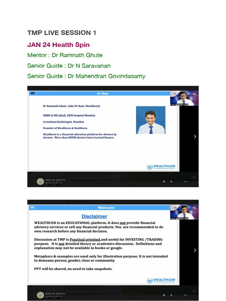 Live Session 1 - Hs Jan 24 PDF | PDF