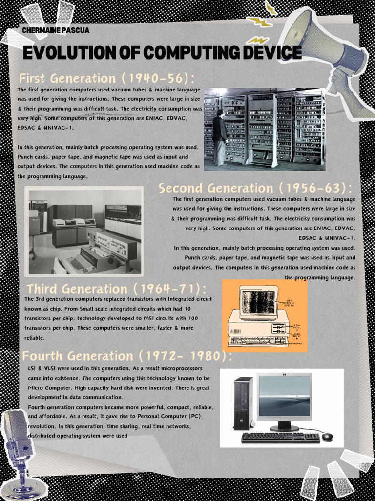 EVOLUTION OF COMPUTING DEVICE | PDF