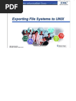 Exporting File Systems To UNIX