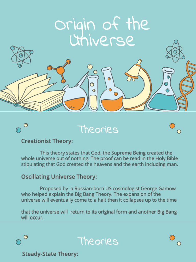 Origin of The Universe | PDF