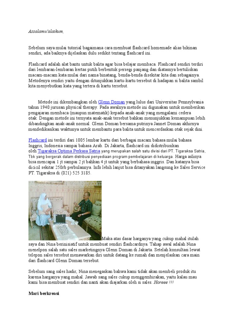 Cara Membuat Flash Card