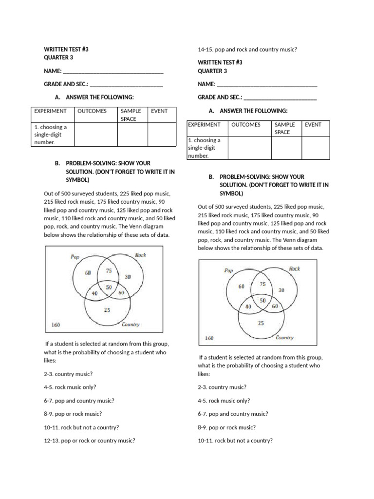 Written Test3 Q3 | PDF