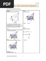 Chapter 9 II Lines & Planes in 3D ENRICH