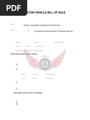 Motor-Vehicle-Bill-of-Sale