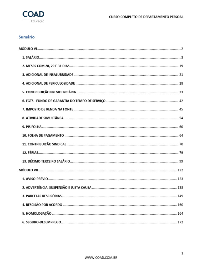 Apostila 3 - CDP v3 - Modulos 06 e 07 | PDF