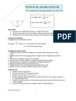 Chapter 3 II Arc Length n Sector Area ENHANCE