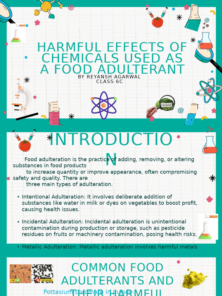 Food Adulteration and Its Harmful Effects | PDF