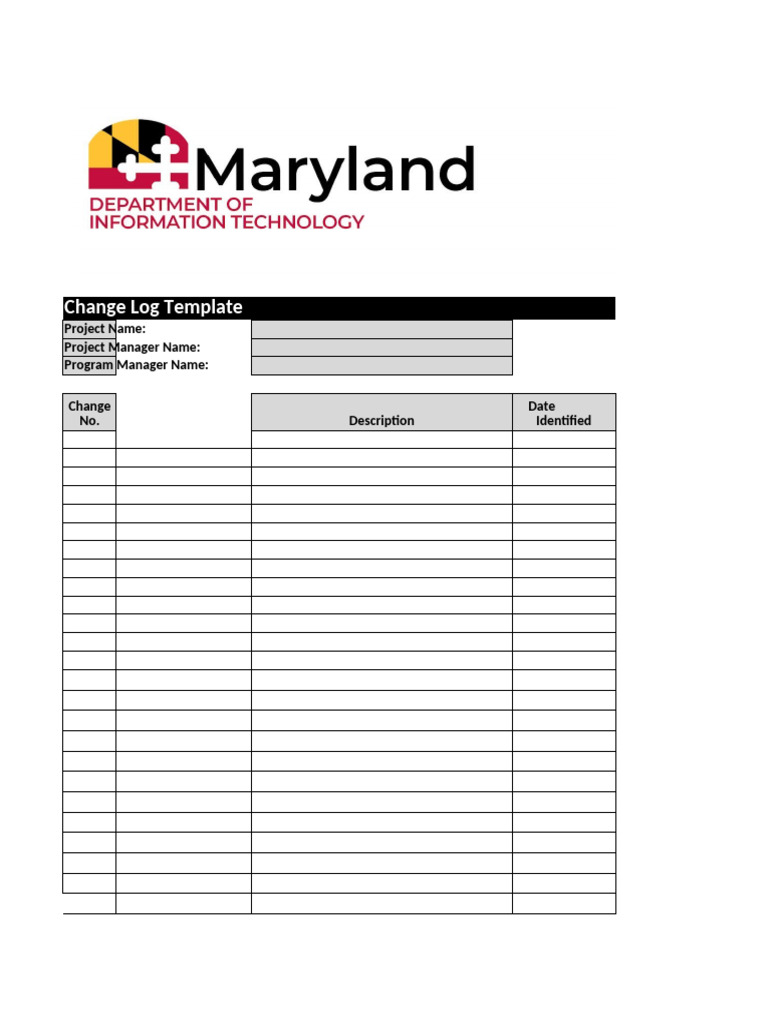 Change Log | PDF