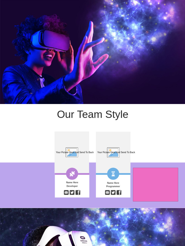 Virtual Reality Technology PowerPoint Templates | PDF