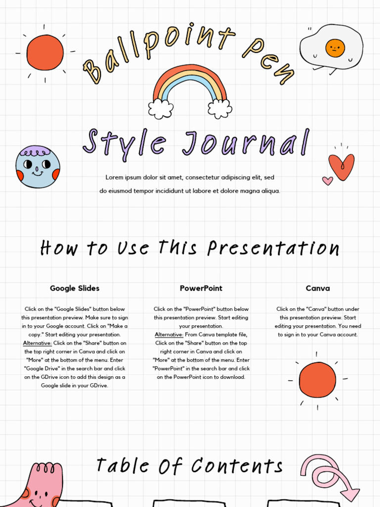 Bản Sao Của Ballpoint Pen Style Journal | PDF